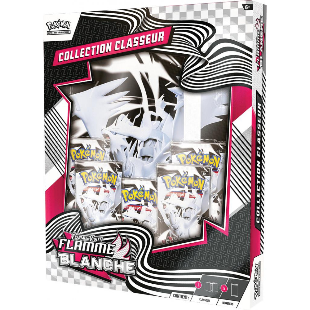 Collection Classeur Coffret 5 Boosters - EV10.5 Ecarlate et Violet - Flamme Blanche FR
