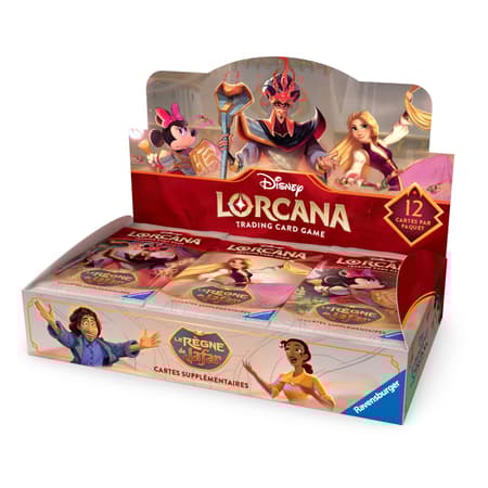Disney Lorcana JCC : Le Règne de Jafar - Display de Boosters (24 Boosters) - FR