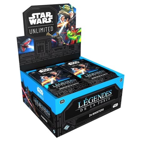 Star Wars Unlimited JCC - Display de Packs de booster Légendes de la Force (Display x24) - FR