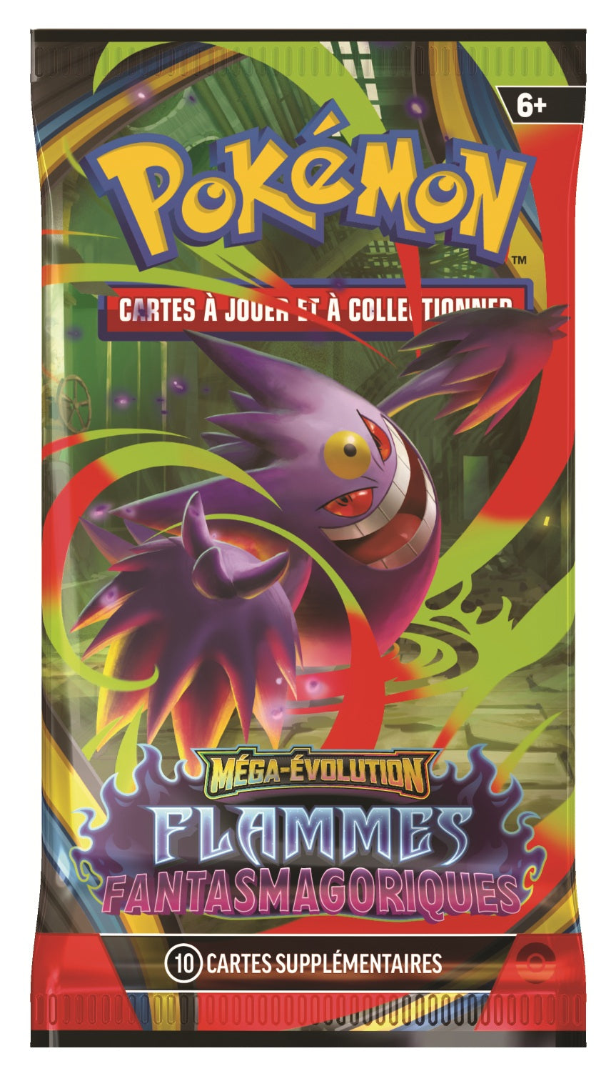 JCC Pokémon : Display de 36 Boosters ME02 Flammes Fantasmagoriques - FR
