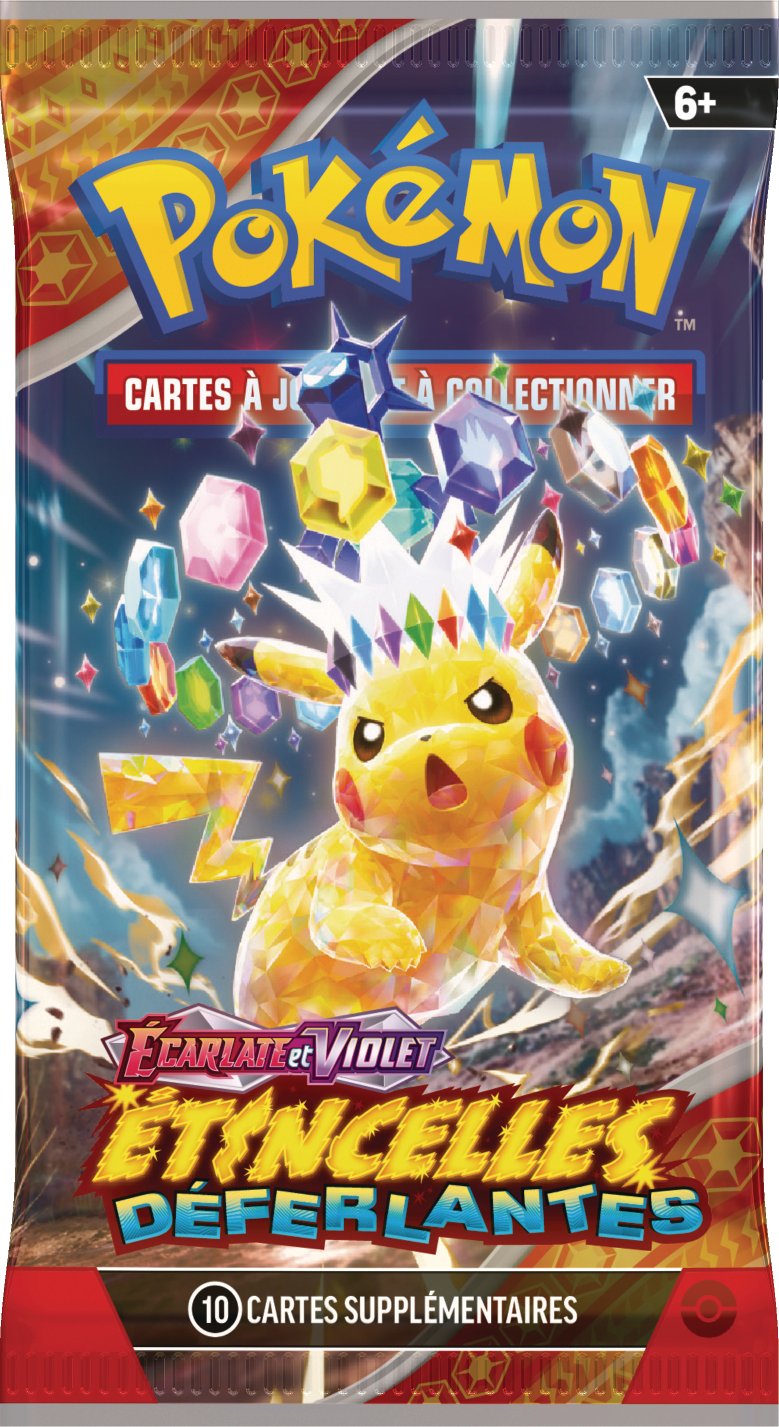 JCC Pokémon : Display de 36 Boosters EV08 Étincelles Déferlantes - FR