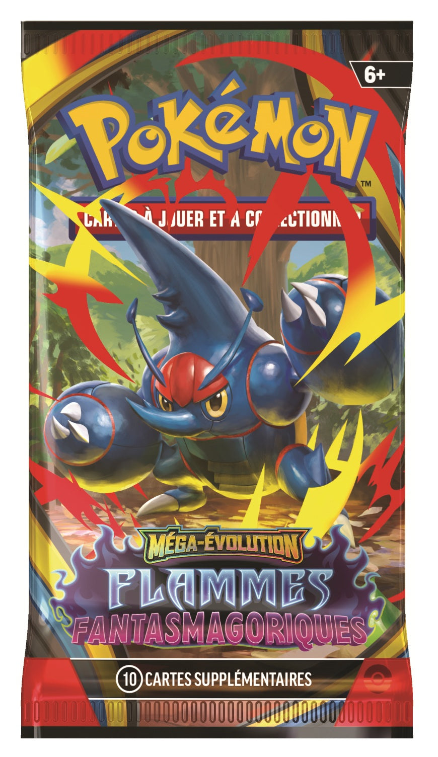 JCC Pokémon : Display de 36 Boosters ME02 Flammes Fantasmagoriques - FR