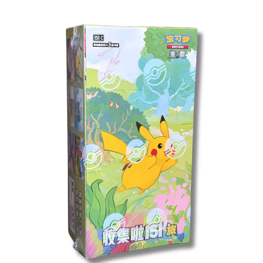 Display 151 Chinois Slim Pack - Collect 151 Journey - Chinois Simplifié