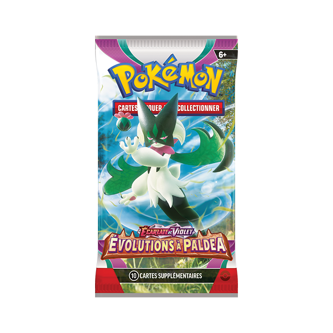 Booster Pokémon Écarlate et Violet : Evolutions à Paldea EV02