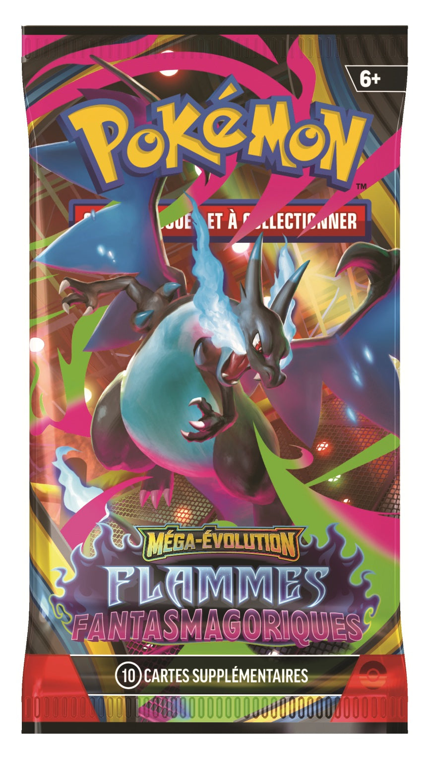 JCC Pokémon : Display de 36 Boosters ME02 Flammes Fantasmagoriques - FR