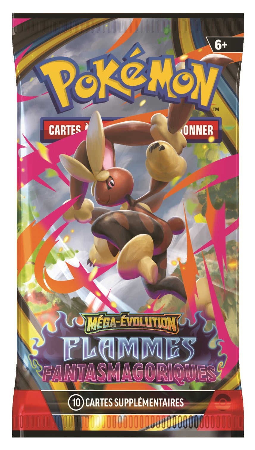 JCC Pokémon : Display de 36 Boosters ME02 Flammes Fantasmagoriques - FR